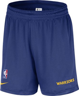 Nike Golden State Warriors Nike Mens NBA Mesh Shorts in Blue | FV1992-495