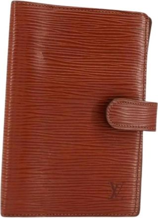 Louis Vuitton Pre-owned Accessories, female, Brown, Size: ONE SIZE Pre-owned Leather Home-Office