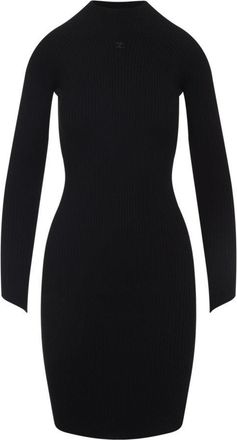 Courrèges Flattering Viscose Blend Dress
