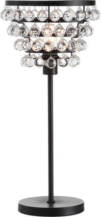 Jonathan Y Designs Buckingham 25 Crystal/Metal Table Lamp in Bronze at Nordstrom