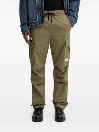 HUGO BOSS drawstring cargo pants - Green