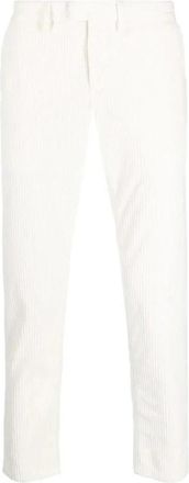 Dondup Pablo Broeken - Heren - Slim Fit Broeken - Wit - W36 - Katoen - Broeken