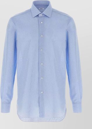 Barba honeycomb cotton shirt