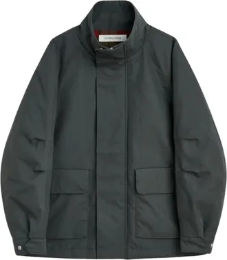 Sunflower Jassen, Heren, Grijs, S, Katoen, Winter Field Jacket