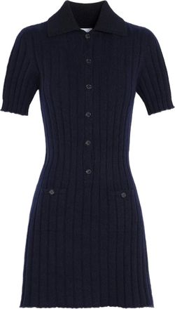 Barrie Abito midi a coste - Blu