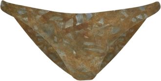 Cortana Badmode, Dames, Geel, XS, Ryo, bikini brief trap print