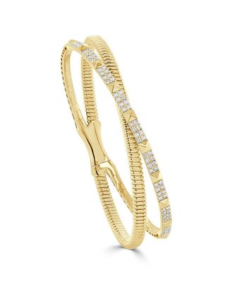 Sabrina Designs 14K 0.72 Ct. Tw. Diamond Stackable Bangle