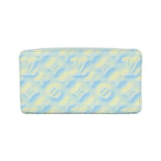 Louis Vuitton Pre-owned Wallets, female, Green, Size: ONE SIZE Pre-owned Monogram Empreinte Zippy Long Wallet Limited