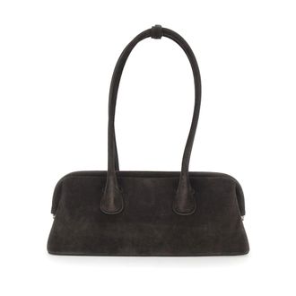 Osoi Osoi, Tassen, Dames, Bruin, ONE Size, Katoen, Boat Wide Schoudertas