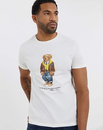 Polo Ralph Lauren Bear T-Shirt - Ecru