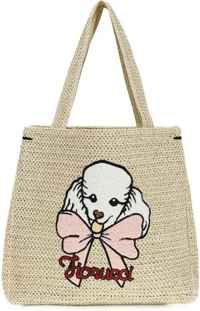 Fiorucci Beige Paper Shoulder Womens Bag