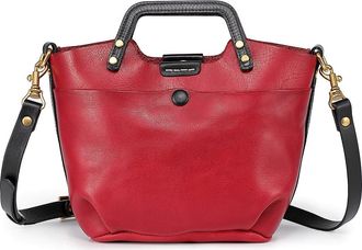OLD TREND Sprout Land Mini Leather Tote in Red at Nordstrom Rack