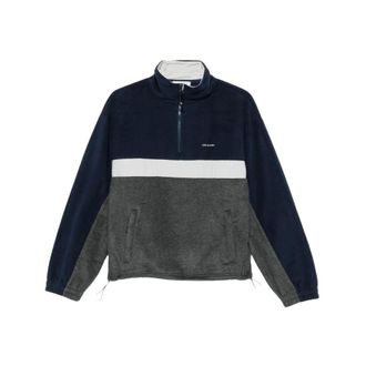 Low Classic LOW Classic - Fleece Half Zip-Up Pullover - Dames - Sport - Blauw - Maat: S Fleece