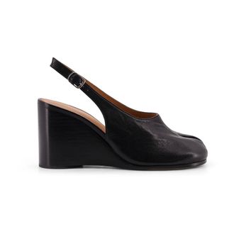 Maison Margiela Wedges, female, Black, Size: 8 1/2 US Maison Margiela With Heel Black