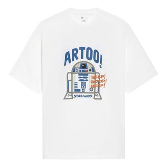 Li-Ning x Star Wars Graphic T-shirt White Blue AHSS875-3