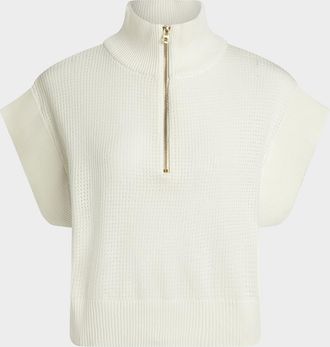 Varley Fulton Cropped Knit Top