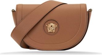 Versace Cross Body Bags - Dames - Schoudertassen - Beige - ONE Size - Leer - Tassen