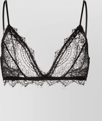 Anine Bing lace triangle bralette
