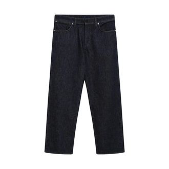 Stone Island Straight Jeans, male, Blue, Size: W36 Stone Island Jeans