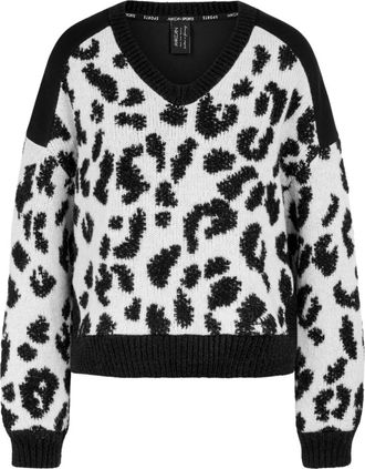 Marc Cain Leo Pullover - Dames - V-hals truien - Veelkleurig - M - Truien & Vesten