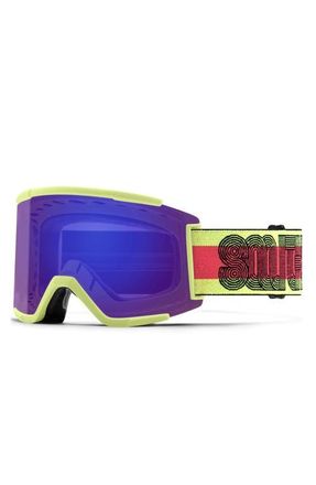 Smith Squad MAG 186mm Snow Goggles in Serpentine Lined Up /Violet at Nordstrom