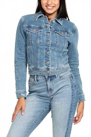 Judy Blue Jean Jacket In Denim