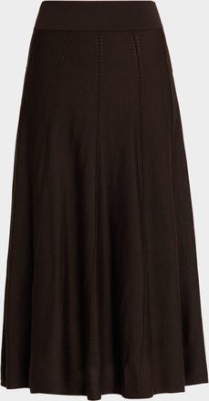 TWP Willow Midi Skirt in Merino Wool