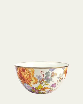 MacKenzie-Childs Flower Market Large Everyday Bowl