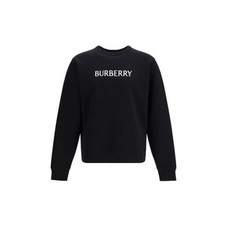 Burberry Zwarte Katoenen Sweatshirt