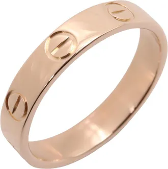 Cartier Gold Pink Gold (18K) Band Ring (Pre-Owned)
