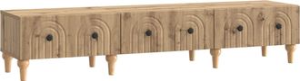 vidaXL Mueble De Tv 147 X 34,5 X 30 Cm Roble Artisan Vidaxl