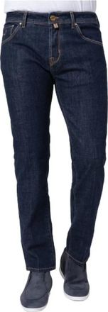 Jacob Cohen Scott Jeans - Heren - Slim Fit Jeans - Blauw - W33 - Katoen - Jeans