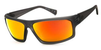 Harley-Davidson HD0983X Polarized 20D Mens Sunglasses Grey Size 64