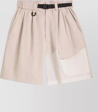 Yohji Yamamoto wide-leg cargo shorts