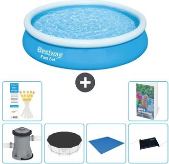 Bestway Piscina Bestway Fast Set Redonda - 366x76 Cm - 7-piezas S214