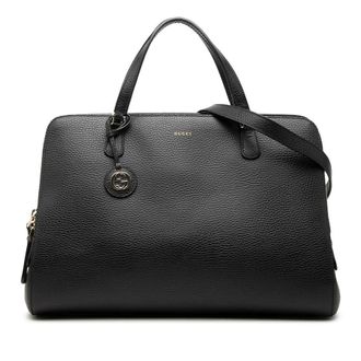 Gucci Pre-owned Gucci Dollar Calfskin Lady Satchel Unisex 34D2PHSG80CRH2QB