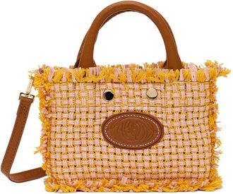 Hammitt Hammitt Olympia Tote Pink Lemonade Gold Mini