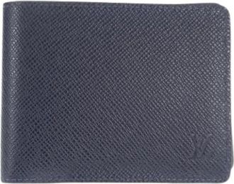 Louis Vuitton Pre-owned Portemonnee - Dames - Vintage Accessoires - Blauw - ONE Size - Leer - Vintage