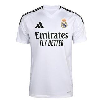 adidas Real Madrid 24/25 Home Soccer Jersey Asia Sizing White IU5011