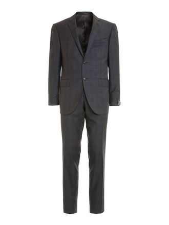 Corneliani Two-piece check wool suit