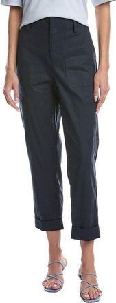 Vince Linen-Blend Utility Pant