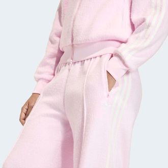 adidas Sporthose ADIDAS ORIGINALS ADIDAS ORIGINALS MOHAIR FIREBIRD LOOSE, Damen, Gr. XXL, N-Gr, clear pink, Obermaterial: 100% Polyester, Hosen Sporthose