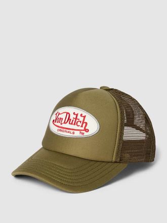 Von Dutch Cap mit Label-Patch Modell TAMPA in Khaki, Größe 1