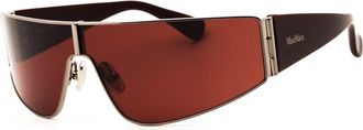 Max Mara MM0164 14S Shiny Light Ruthenium/Bordeaux