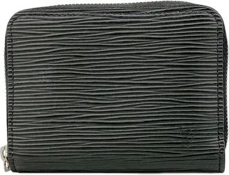 Louis Vuitton Noir Coin Purse/Coin Case (Pre-Owned)
