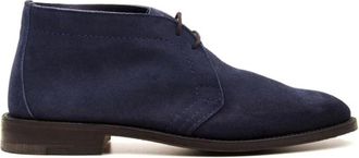 Trickers Polo Chukka Boot - Heren - Veterlaarzen - Blauw - 40 EU - Leer - Schoenen