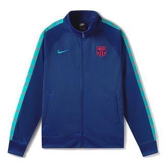 Nike FC Barcelona Fan Edition Jacket Blue CW6045-455