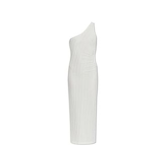 Melissa Odabash Lizzie Dress - Dames - Casual kleedjes - Wit - L - Kleedjes