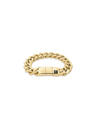 Calvin Klein Mens Bold Polished Chain Bracelet - Metallic - OS