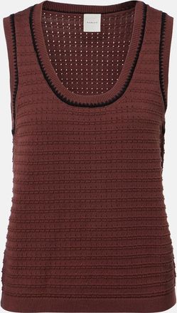 Varley Gideon pointelle cotton tank top